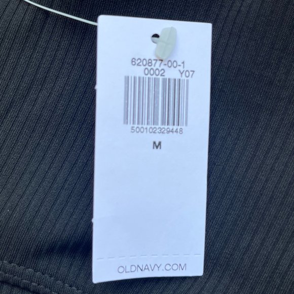 Ribbed Zip-Front Longline Bikini Swim Top NWT - Picture 7 of 11